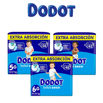P&G - DODOT BEBÉ SECO 50% DTO 2ª UD (18 OCTUBRE 2026)