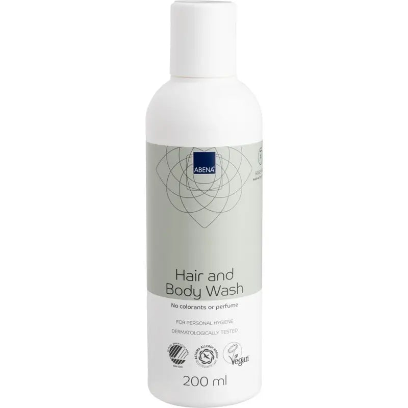 Abena Αφρόλουτρο και σαμπουάν χωρίς ξέβγαλμα, 200 ml