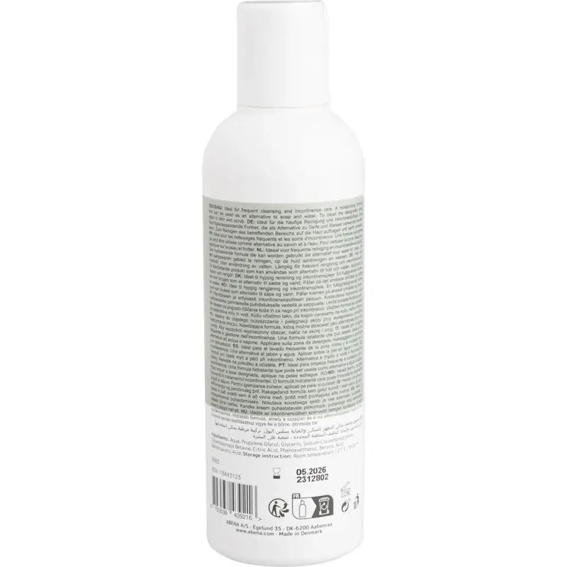 Abena Αφρόλουτρο και σαμπουάν χωρίς ξέβγαλμα, 200 ml