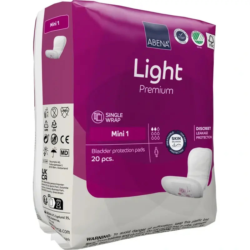 Abena Light Premium Mini 1, 20 τεμάχια