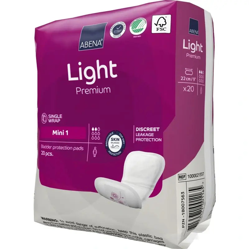 Abena Light Premium Mini 1, 20 τεμάχια