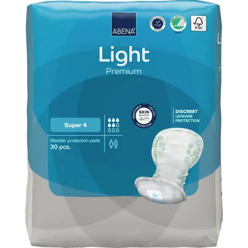 Abena Light Premium Super 4, 30 τεμάχια