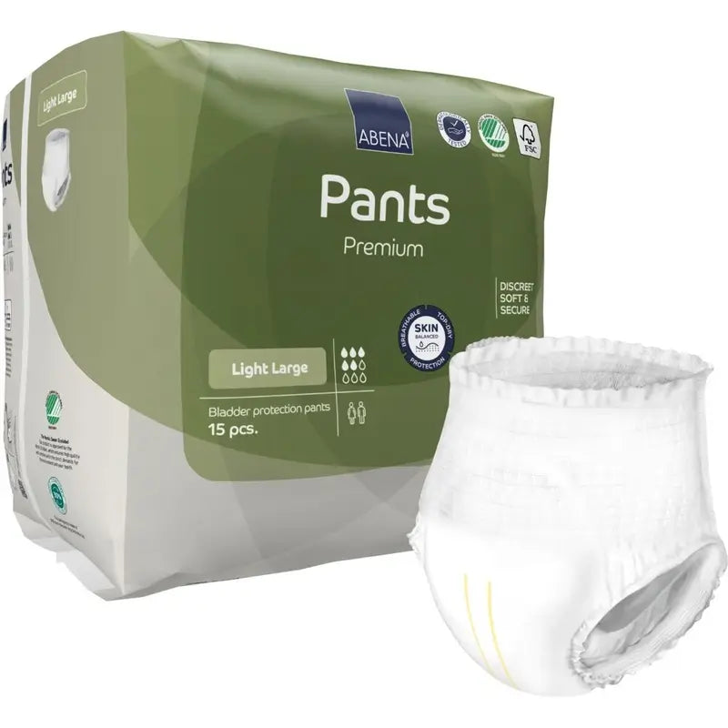 Abena Pants Premium Light Μέγεθος L, 15 τεμάχια