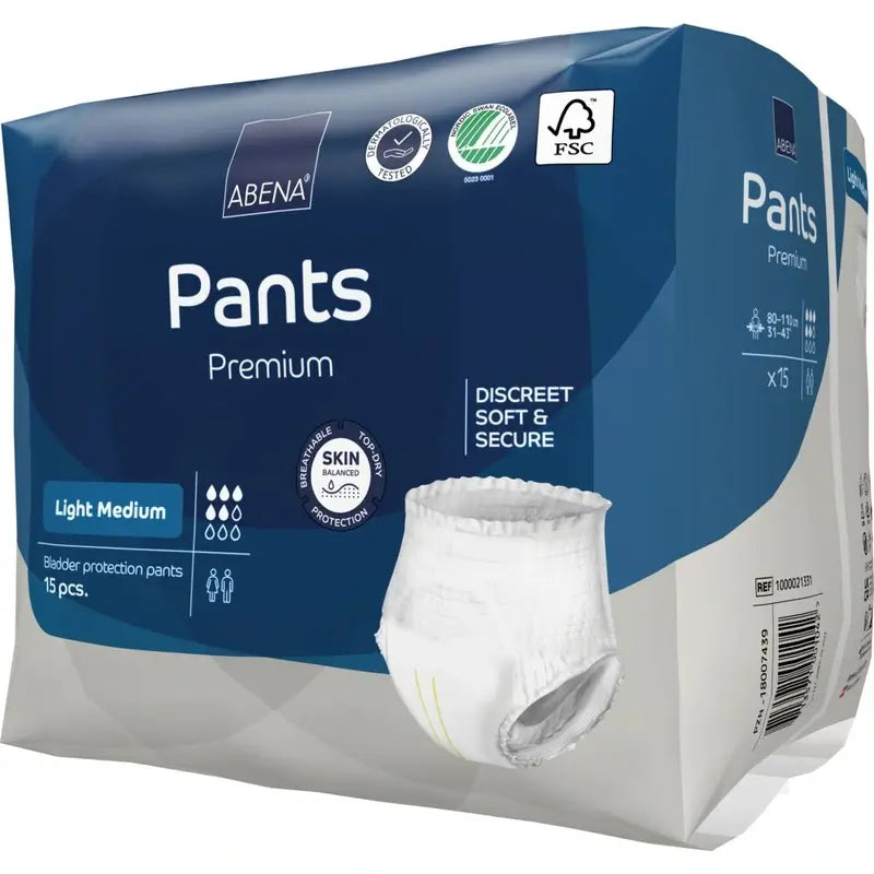 Abena Pants Premium Light Μέγεθος M, 15 τεμάχια