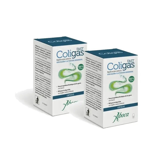 Aboca Coligas Fast, 30 κάψουλες, συσκευασία των 2