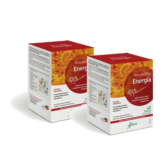 Aboca Natura Mix Advanced Energía, 28 φακελάκια, συσκευασία των 2