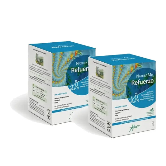 Aboca Natura Mix Advanced Ενίσχυση, 28 φακελάκια, συσκευασία των 2