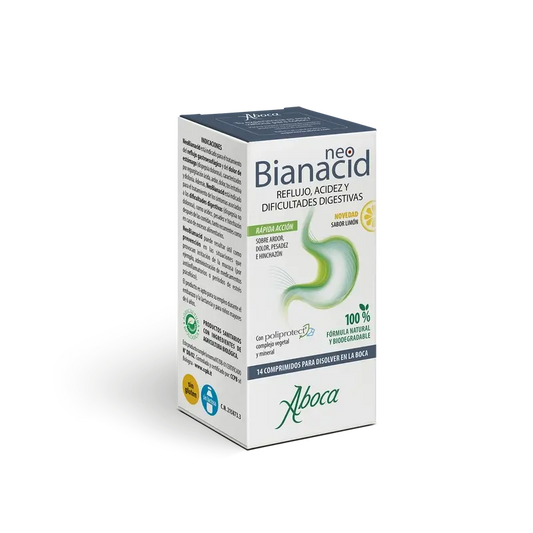 Aboca Neobianacid Lemon, 14 Tablets