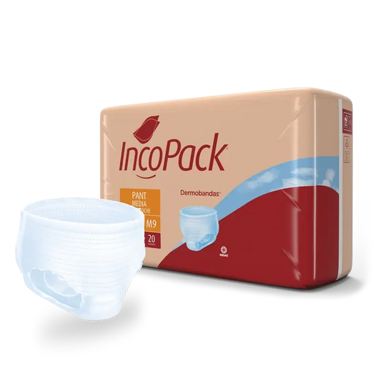 Incopack Pant Απορροφητικά Supernoche, Μεσαίο Μέγεθος, 80 τεμάχια