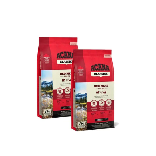 Acana Canine Adult Classics Red 14,5 Kg Τροφή για σκύλους, συσκευασία 2