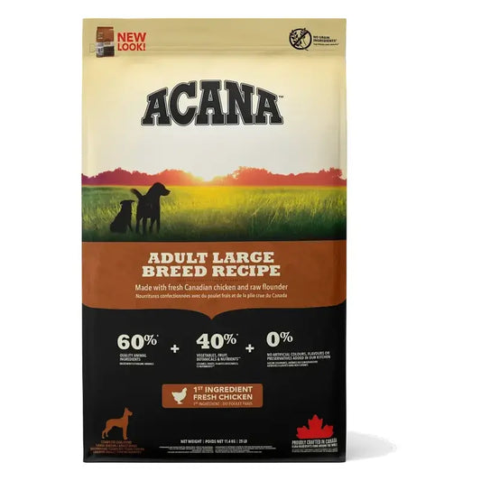 Acana Canine Adult Heritage για μεγάλες φυλές 11,4 kg  τροφή για σκύλους