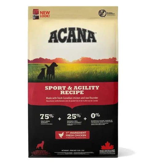 Acana Canine Adult Heritage Sport Agility 17Kg  τροφή για σκύλους