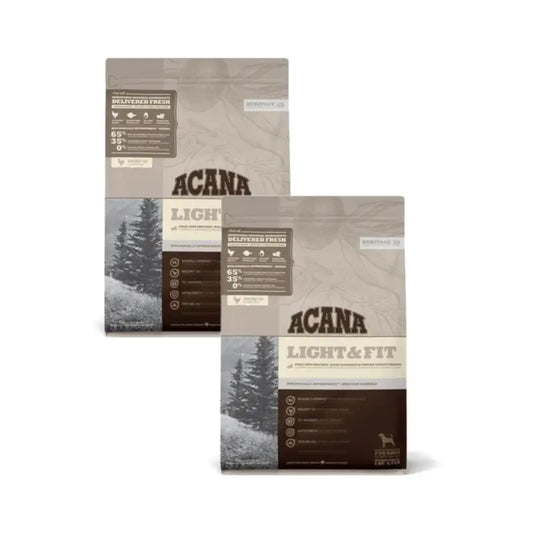 Acana Canine Adult Light, συσκευασία 2 x 2 kg, τροφή για σκύλους