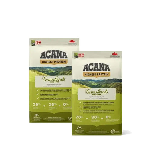 Acana Canine Adult Regionals Grasslands Prairie 11,4 Kg Τροφή για σκύλους, συσκευασία 2