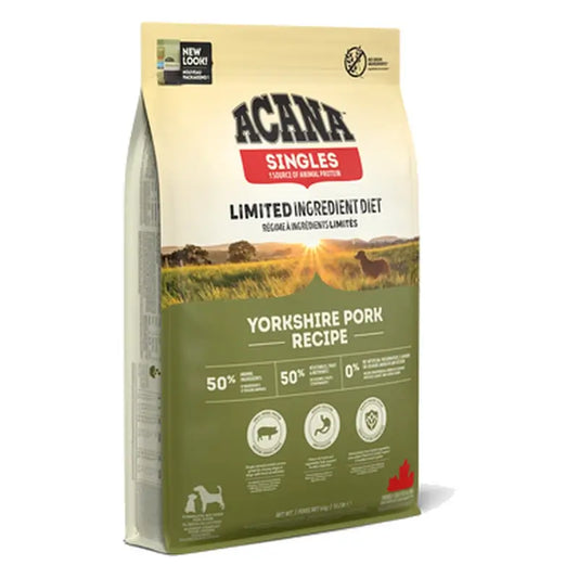 Acana Canine Adult Singles Yorkshire Pork 2Kg  τροφή για σκύλους