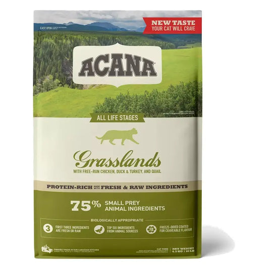 Acana Feline Adult Grasslands 1,8 Kg τροφή για γάτες