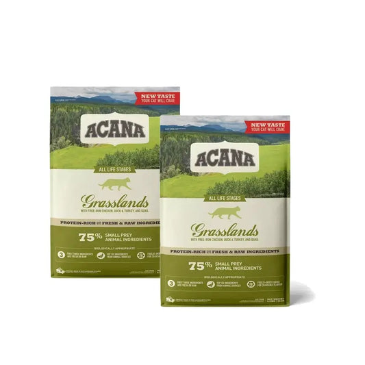 Acana Feline Adult Grasslands 4,5 Kg Τροφή για γάτες, συσκευασία 2