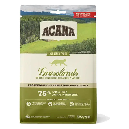 Acana Feline Adult Grasslands 340 γρ. τροφή για γάτες