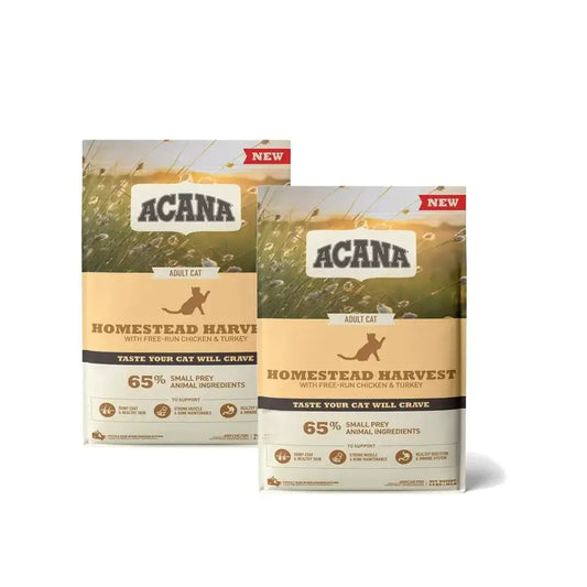 Acana Feline Adult Homestead 4,5Kg Τροφή για γάτες, συσκευασία 2
