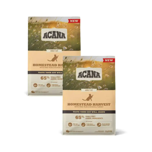 Acana Feline Adult Homestead Pack 2 x 1,8Kg τροφή για γάτες