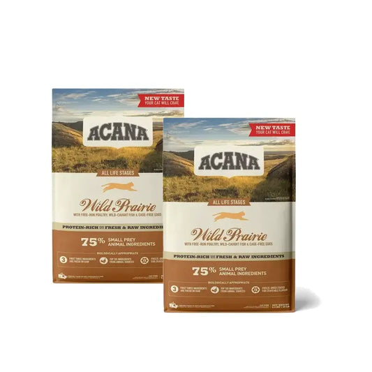 Acana Feline Adult Wild Prairie 4,5 Kg Τροφή για γάτες, συσκευασία των 2