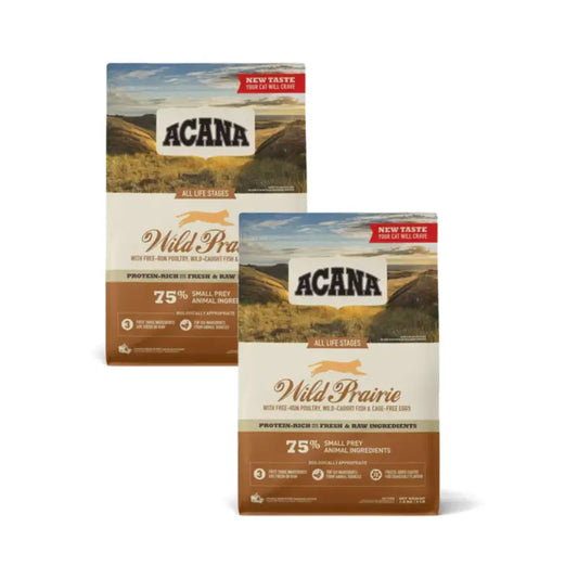 Acana Feline Adult Wild Prairie Pack 2 x 1,8 Kg τροφή για γάτες