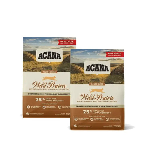 Acana Feline Adult Wild Prairie Pack 2 x 1,8 Kg τροφή για γάτες