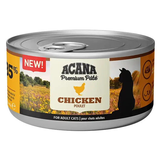 Acana Feline Premium Pate Κοτόπουλο 24X85 γραμμάρια υγρή τροφή για γάτες