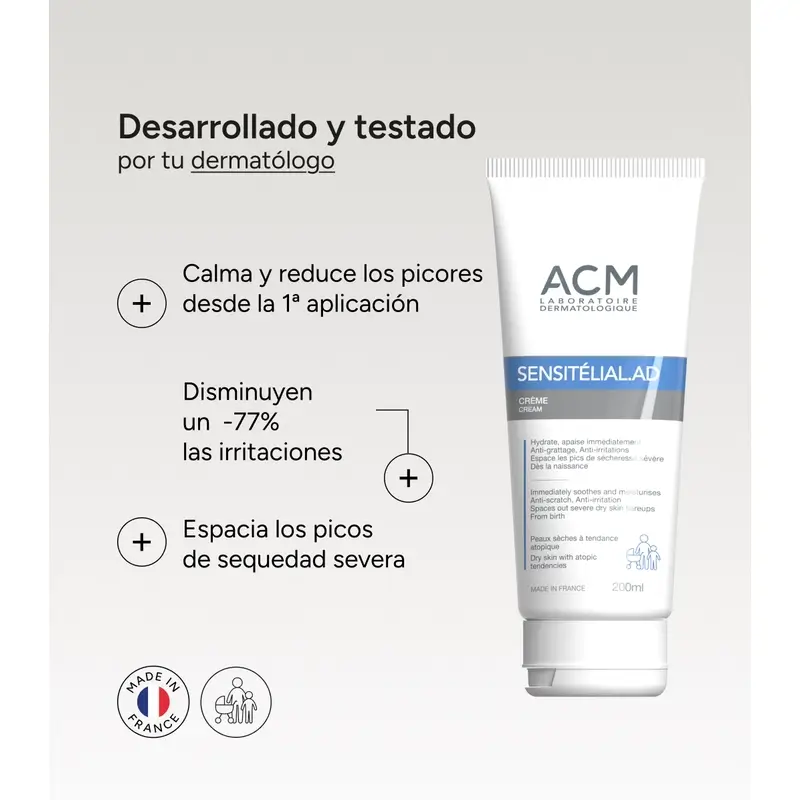 Acm Laboratoires Sensitelial.Ad Κρέμα 200 ml