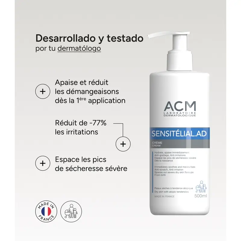 Acm Laboratoires Sensitelial.Ad Κρέμα 500 ml
