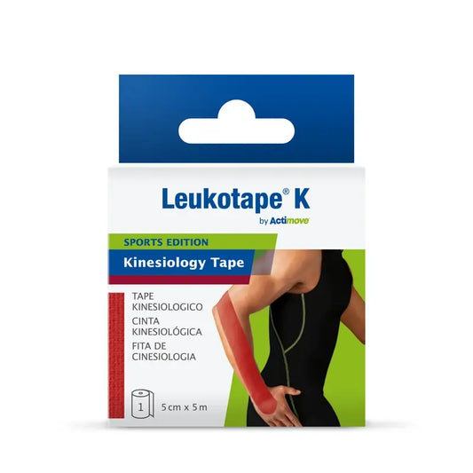 Leukotape K Κόκκινο 5 εκ. × 5 μ.