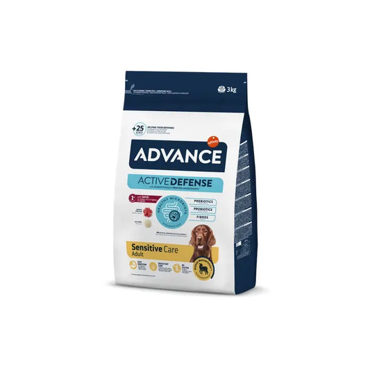 Advance Canine Adult Sensitive Αρνί & Ρύζι 3Kg, τροφή για σκύλους