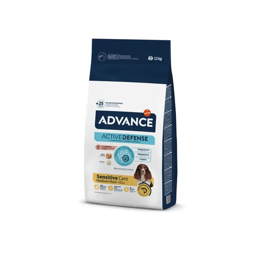 Advance Canine Adult Sensitive Salmon Arroz 12Kg, τροφή για σκύλους