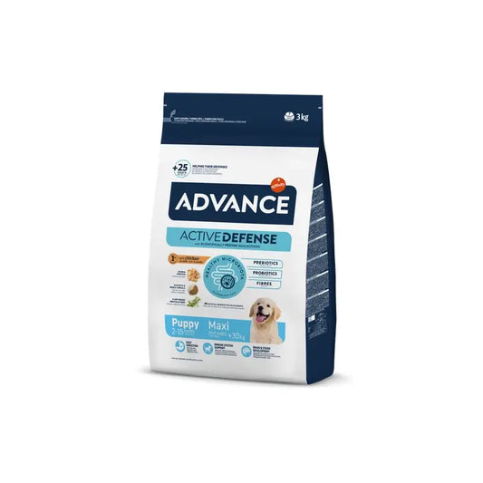 Advance Canine Puppy Maxi Κοτόπουλο & Ρύζι 3Kg, τροφή για σκύλους
