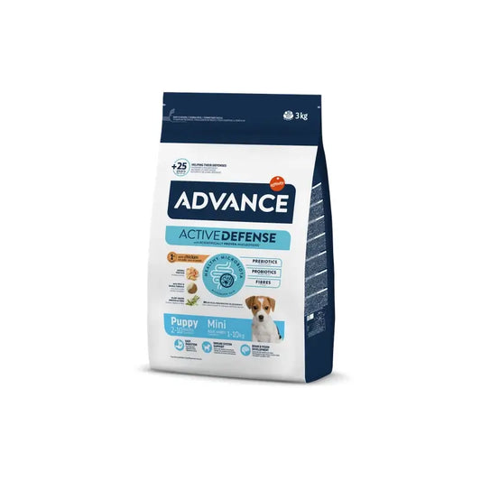 Advance Canine Puppy Mini Κοτόπουλο & Ρύζι 3Kg, τροφή για σκύλους