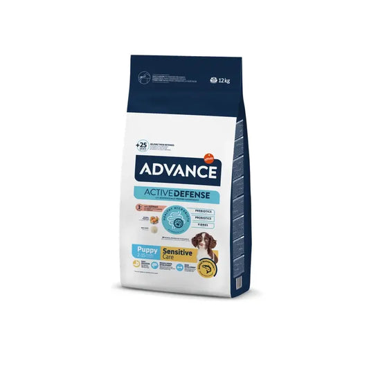 Advance Canine Puppy Sensitive Salmon 12Kg, τροφή για σκύλους