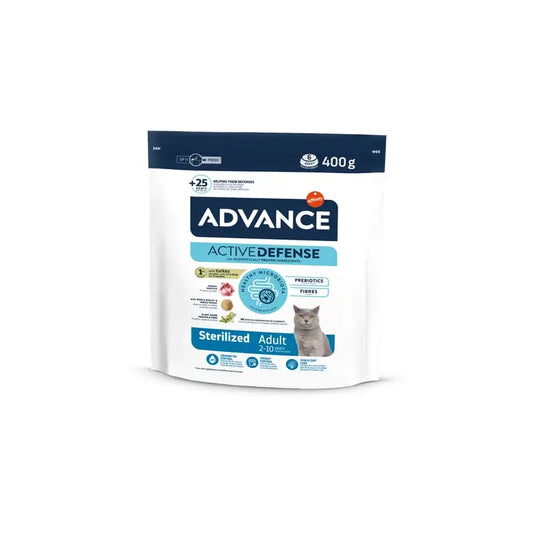 Advance Feline Adult για στειρωμένες γάτες με γαλοπούλα 400 γρ., τροφή για γάτες