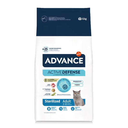 Advance Τροφή για γάτες, με γαλοπούλα, Superpremium, 6 kg