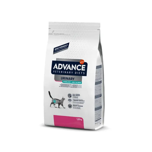 Advance Vet Feline Esterilizado Urinary Low 1,25Kg, τροφή για γάτες