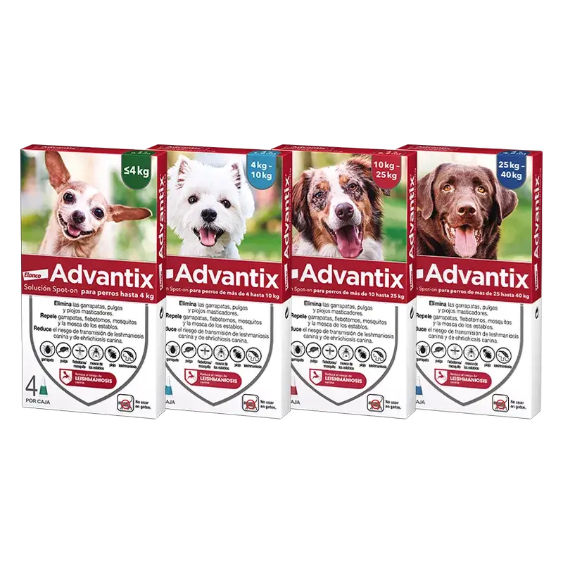 Advantix Mono Pipetta, 2,5 ml, 10-25 kg, 2 τεμάχια
