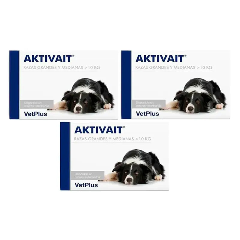 Aktivait Large Breed Dogs Blister, Pack 3 x 60 Tablets