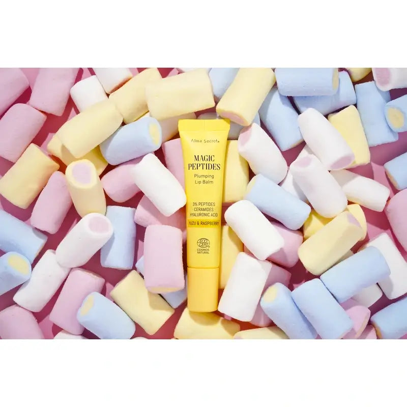 Alma Secret Magic Peptides Lip Balm Ecocert Cosmos Natural, 15 ml