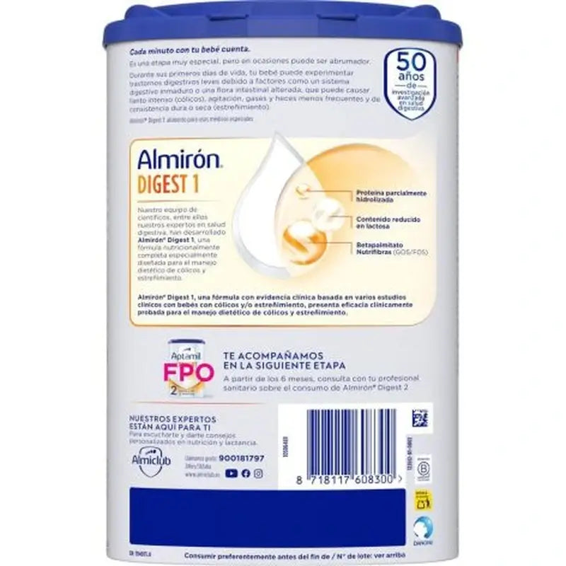 Almirón Advance Digest 1, 12 × 800 γρ.