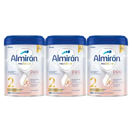 Almirón Profutura Duobiotik 2, Pack 3 x 800g