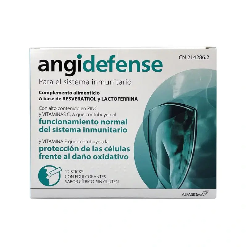 Angidefense Sticks, 12 φακελάκια των 1,8 γρ.