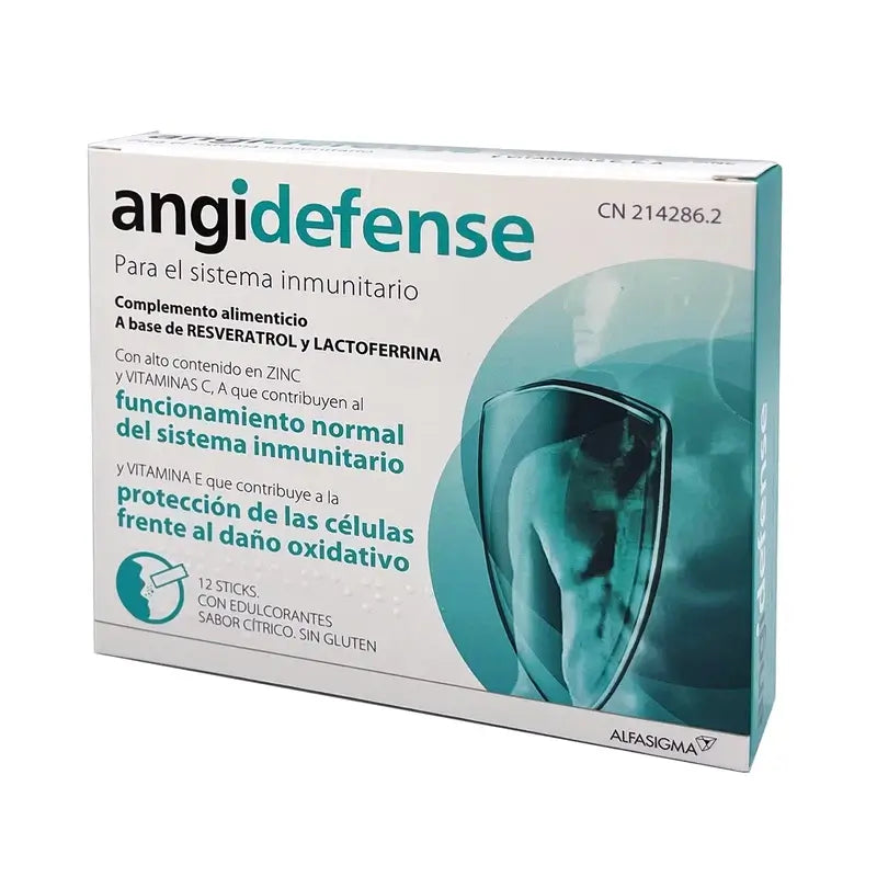 Angidefense Sticks, 12 φακελάκια των 1,8 γρ.