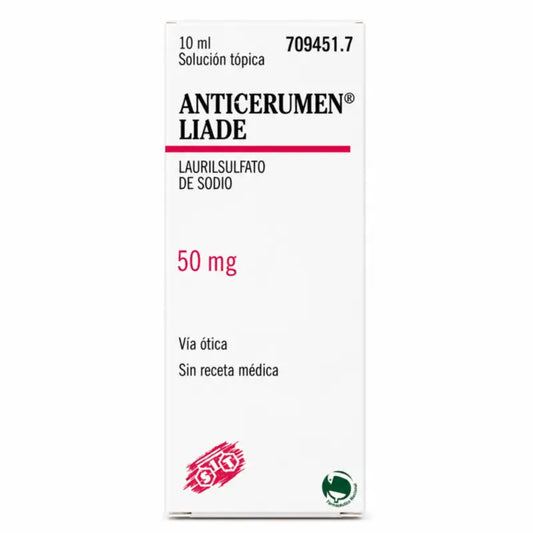 Anticerumen Liade Σταγόνες για τα αυτιά, διάλυμα 10 ml