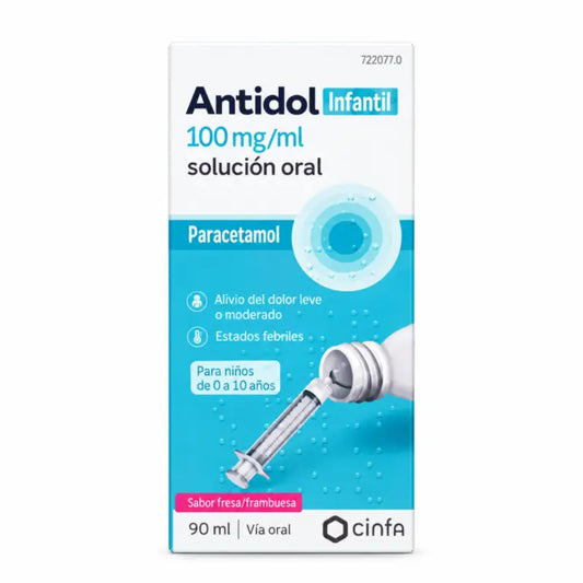 Antidol για παιδιά 100 mg/ml πόσιμο διάλυμα, 1 φιαλίδιο των 90 ml