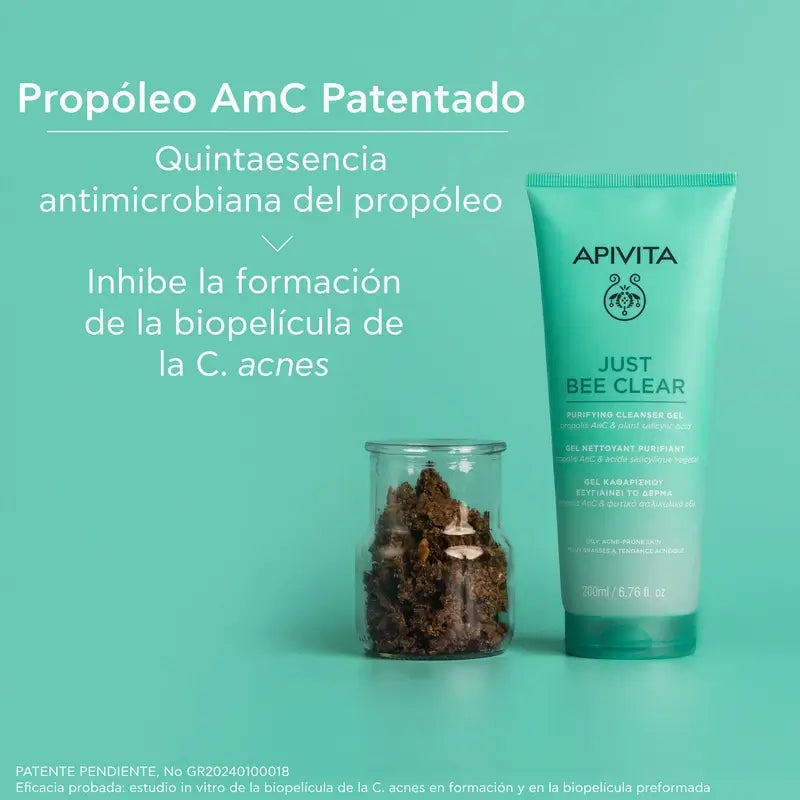 Apivita Καθαριστικό Τζελ Just Bee Clear, 200 ml