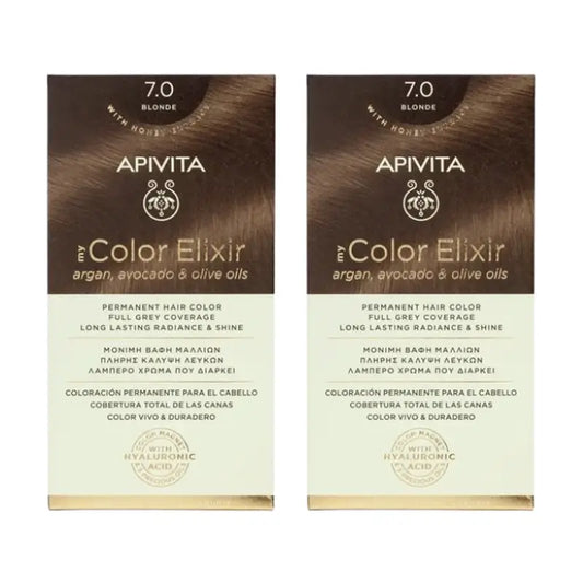 Apivita My Color Elixir N7.0 Duplo, 2 Units